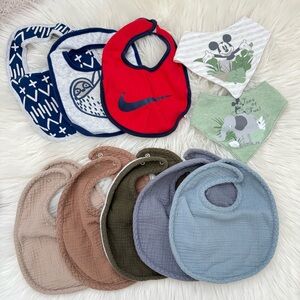 Bundle of 10 Baby Bibs